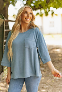 Choose Me Ribbed Top