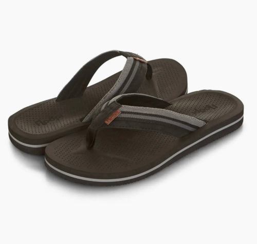 Men’s James Canvas Flip Flop - Black