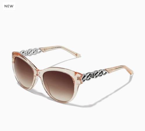 Brighton’s Interlok Braid Sunglasses - Rosewater