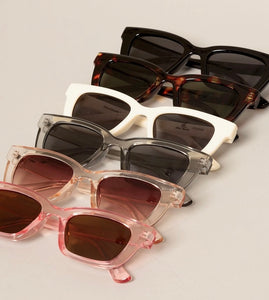 Rectangular Frame Sunglasses