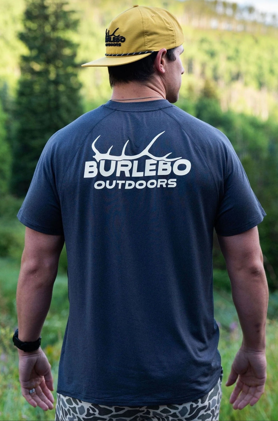 Burlebo Performance Tee - Elk Horn Logo