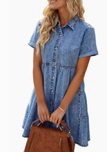 Living My Best Life Denim Dress