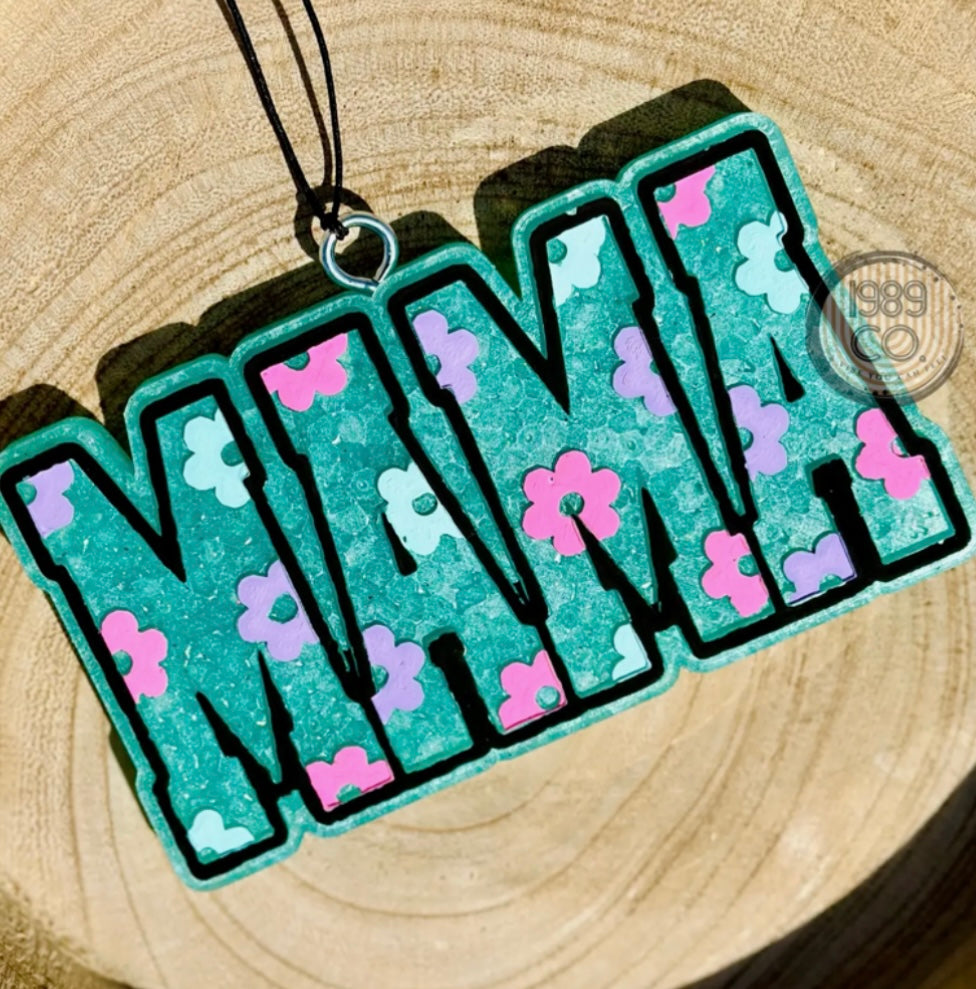 Floral Mama Car Freshie
