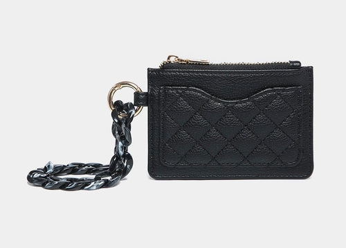 Jen & Co Rhodes Wallet w/Chain Bangle