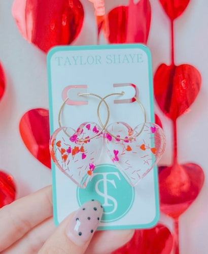 TSD Heart Hoops - Valentine’s Flake