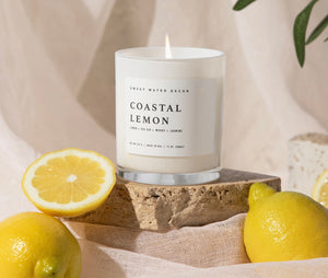 Coastal Lemon Soy Candle - 11 oz.