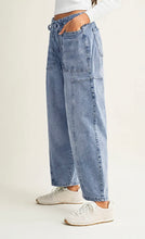 Presli Drawstring Paperbag Jeans