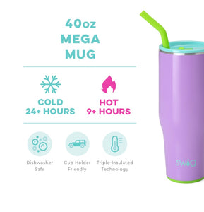 Swig Ultra Violet Mega Mug (40 oz)