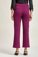 DS Magic High Slim Straight Pants-Merlot