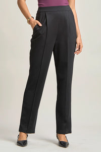 DS Magic High-Rise Barrel Pants: Black