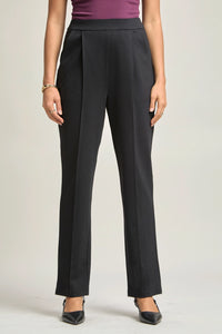 DS Magic High-Rise Barrel Pants: Black