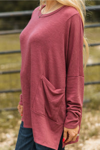 Weekend Ease Pocket Top
