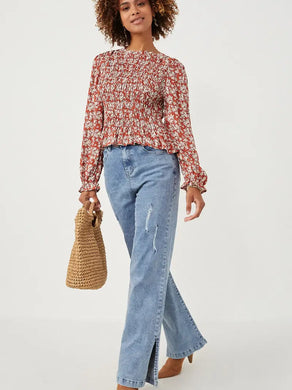 Giving Fall Vibes Top