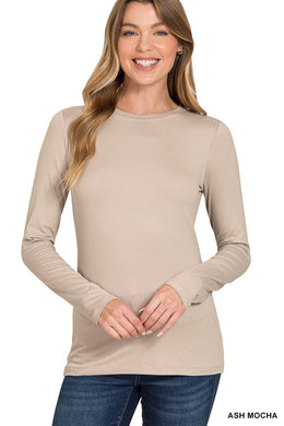 Layer It Up LS Round Neck Top