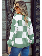 Make Your Move Checkered Sweater