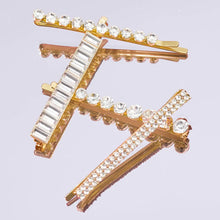 Kitsch 4 pc. Rhinestone Bobby Pins - Gold