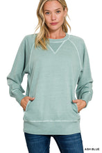 Comfort & Ease Pullover - Ash Blue