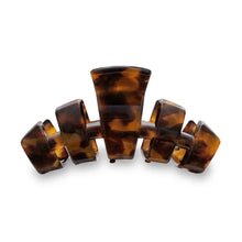 Teleties Classic Hair Clip - Tortoise - Medium