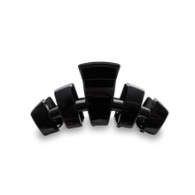 Teleties Classic Hair Clip - Jet Black - Small