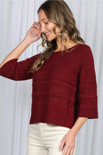 Mess Up My Plans Sweater - Wine