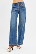 Risen Mid Rise Wide Baggy Jeans