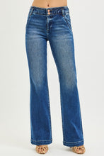 Risen HR Flare Jeans with Double Button