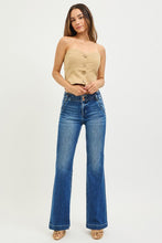 Risen HR Flare Jeans with Double Button