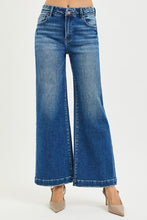 Risen HR Wide Jeans with Waistband Seam Detail