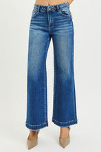 Risen HR Wide Jeans with Waistband Seam Detail