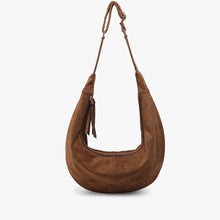 Andi Suede Sling Handbag - Brown