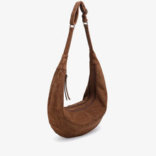 Andi Suede Sling Handbag - Brown
