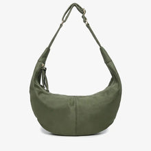 Andi Suede Sling Handbag - Olive