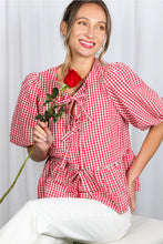 Smitten With You Gingham Top