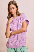 Calm & Collected Cable Knit Sweater