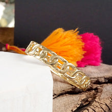 Chain Design Hinge Bangle