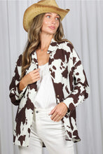 High Noon Cowprint Top