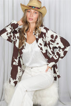 High Noon Cowprint Top