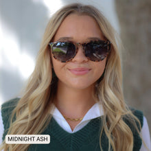 Dax Midnight Ash Horn Sunglasses