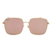 Dax Saint Gold Oversized Square Sunglasses