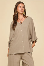 Easy Does It Pant Set - Oyster
