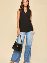 Keep It Cute Sleeveless Top - Black