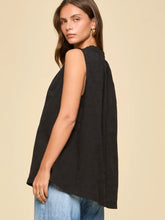 Keep It Cute Sleeveless Top - Black