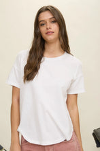 Bet On Me Raw Edge Top - White