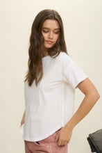 Bet On Me Raw Edge Top - White
