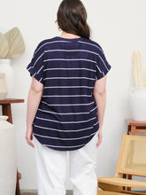Anytime Any Place Striped Top