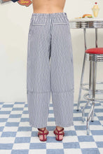 Inevitable Love Striped Pants - Navy
