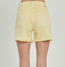 Risen Pale Yellow HW Shorts