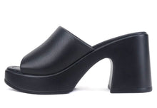 Typo Platform Sandal - Black