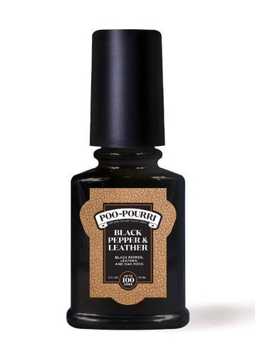 Black Pepper & Leather Poo Pourri