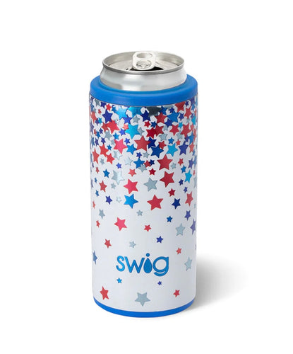 Swig Star Spangled Skinny Can Cooler